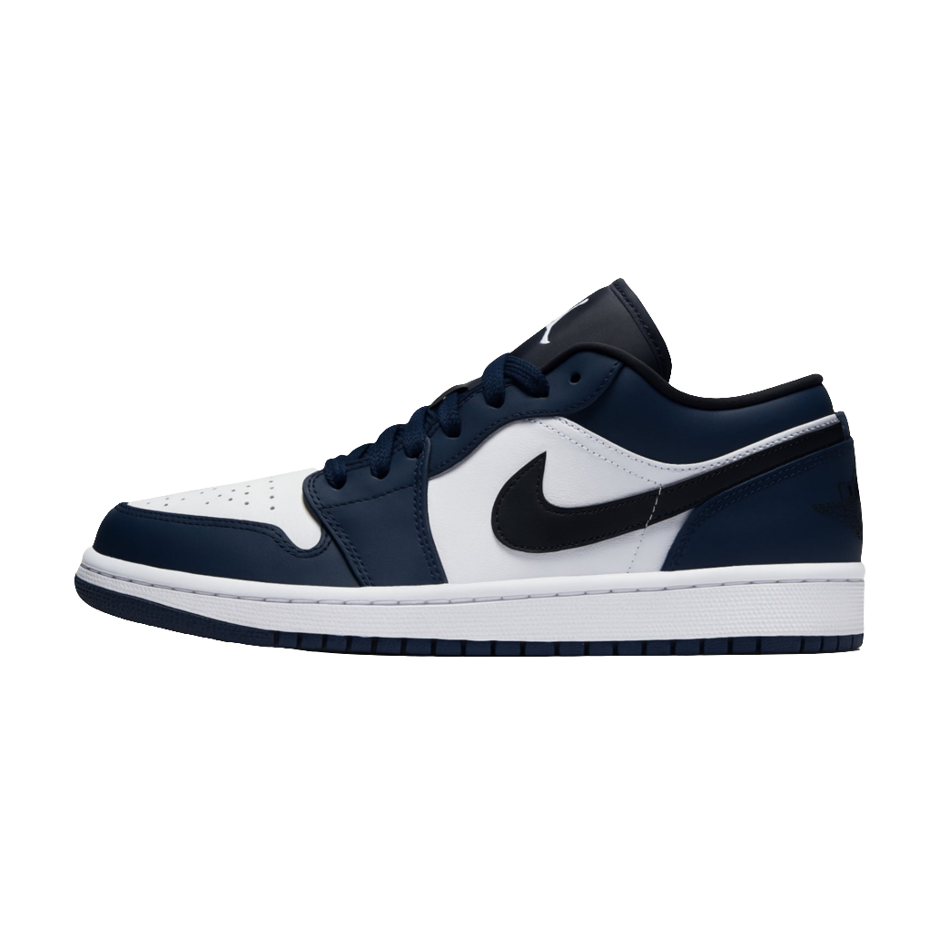 Air Jordan 1 Low - Azul/Branco/Preto