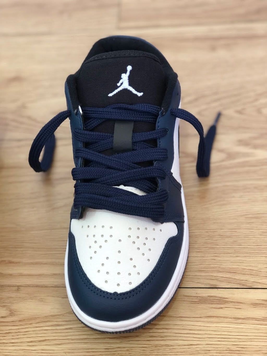 Air Jordan 1 Low - Azul/Branco/Preto