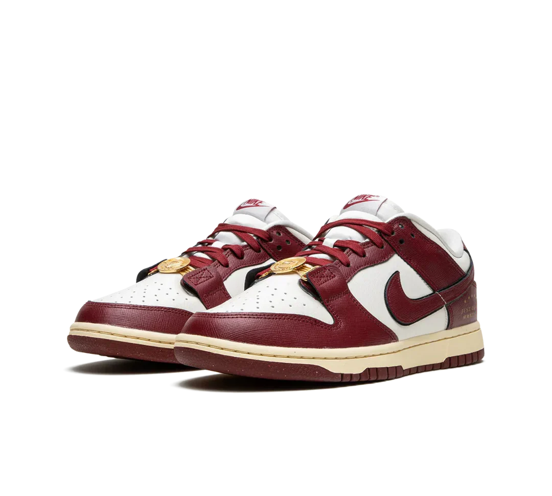 Tênis Nike Dunk Low 'Just Do It Team Red' Vermelho