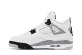 Air Jordan 4 Retro OG Nike White Cement Couro Branco
