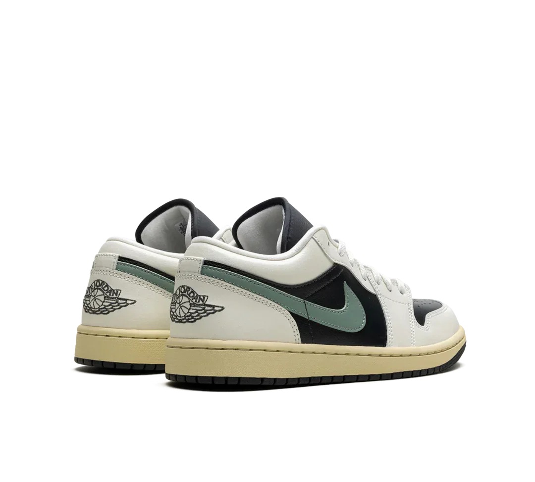 Tênis Nike Air Jordan 1 Low 'Jade Smoke' Branco / Verde
