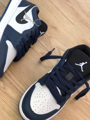 Air Jordan 1 Low - Azul/Branco/Preto