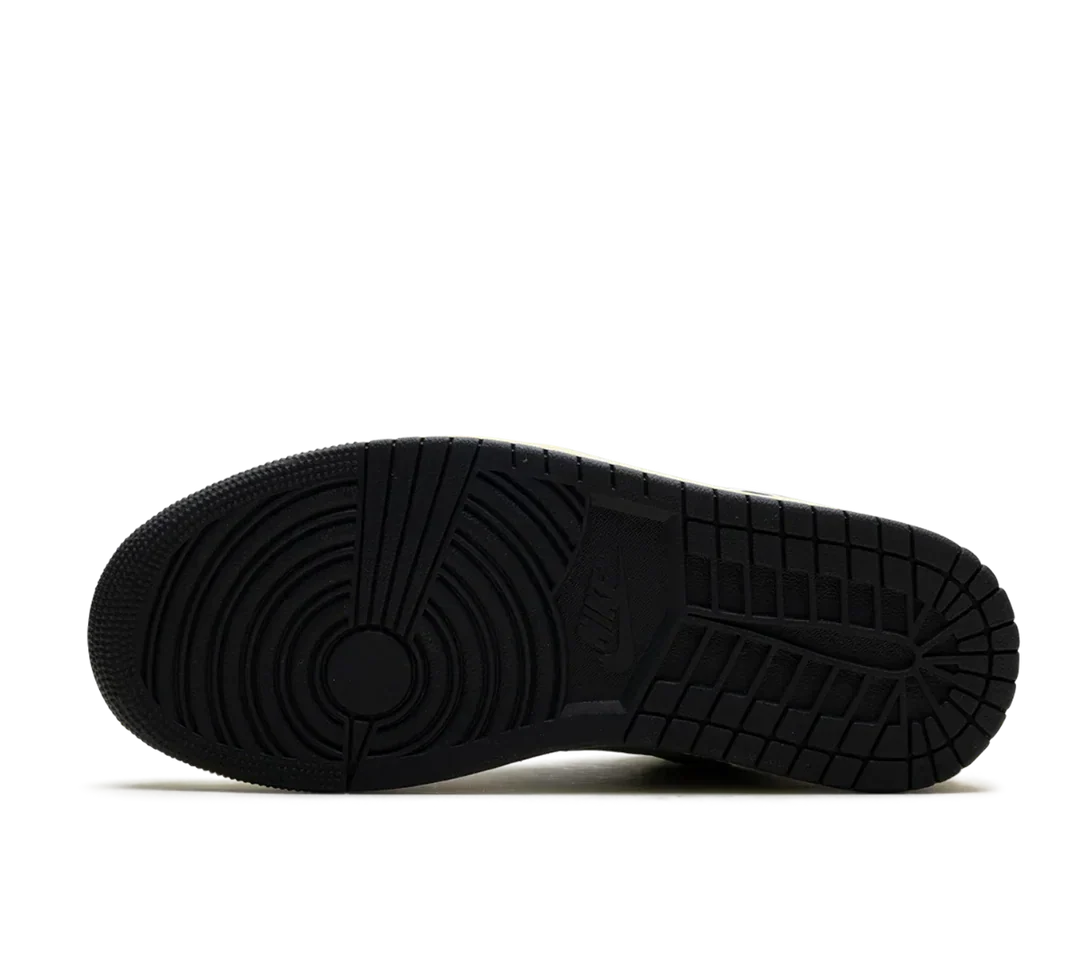 Tênis Nike Air Jordan 1 Low 'Jade Smoke' Branco / Verde