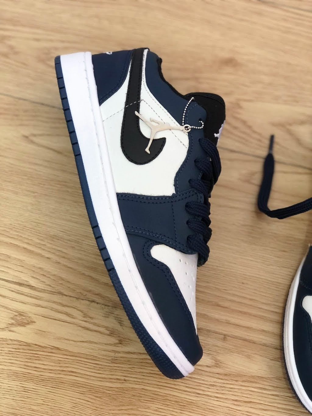Air Jordan 1 Low - Azul/Branco/Preto